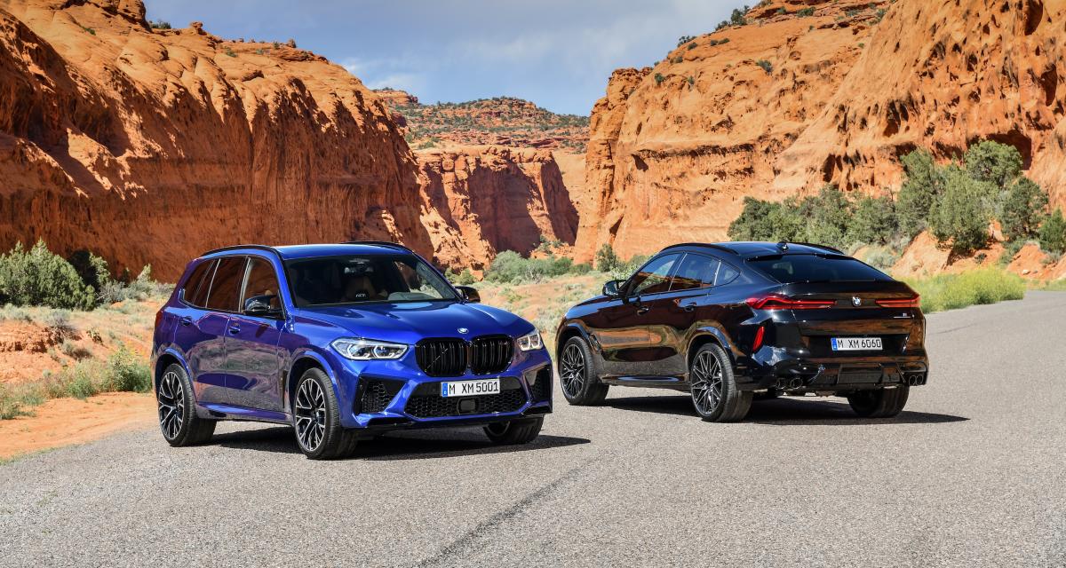BMW X5 et X6 M Compétition : les SUV haut de gamme en 5 points