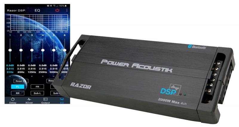  - Un ampli 5 canaux avec DSP et Bluetooth chez Power Acoustik