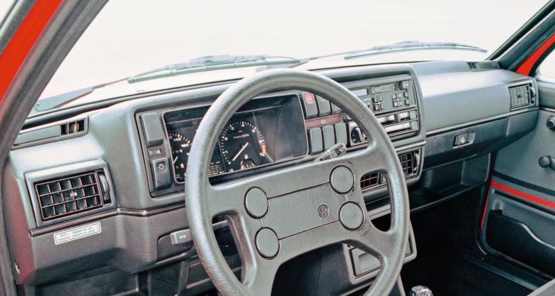 Golf 8 : retour sur la deuxième génération de la VW Golf (MkII) - Golf MkII Rallye.
