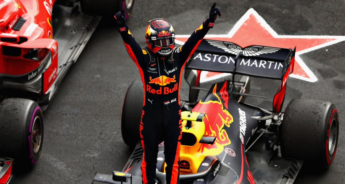 Max Verstappen vainqueur à Mexico en 2017 et 2018