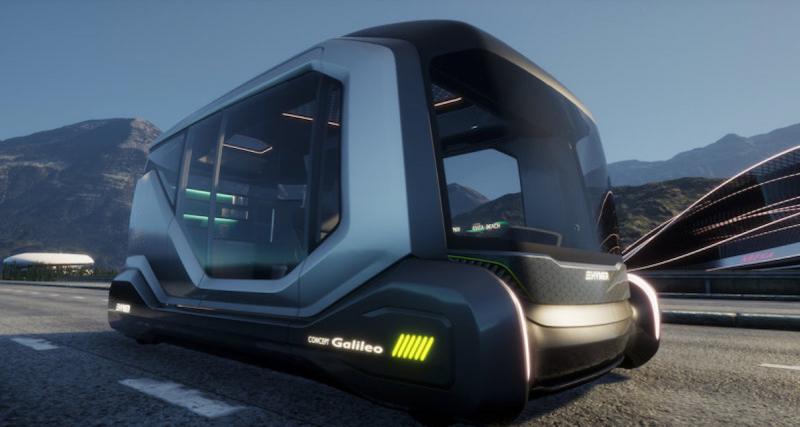 Camping-car du futur : le concept Hymer Galileo en vidéo - Toit-terrasse