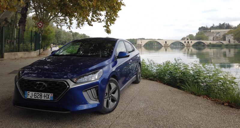  - Essai de la Hyundai Ioniq Hybrid restylée : nos photos à Avignon