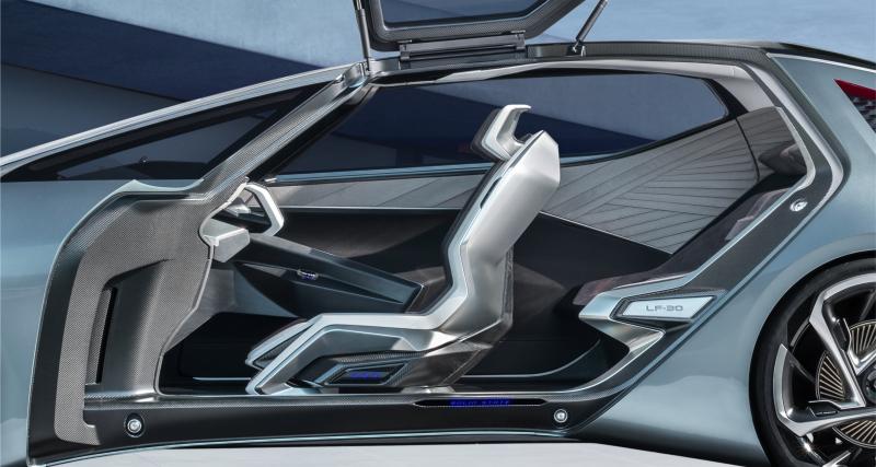 Lexus LF-30 Electrified : le concept-car qui se recharge sans fil - Look extrême et gadgets modernes