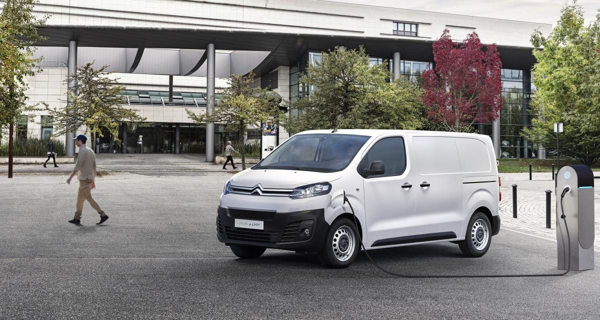 Citroën Jumpy : passage à l’électrique en 2020