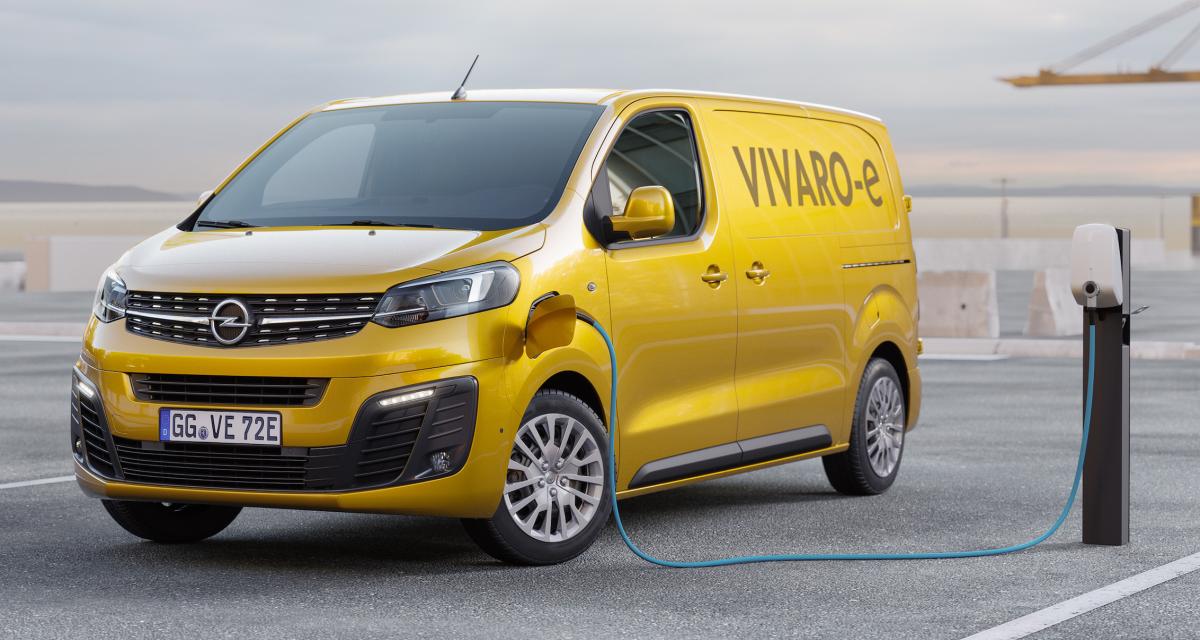 Opel Vivaro-e : jusqu’à 300 km d’autonomie en 2020
