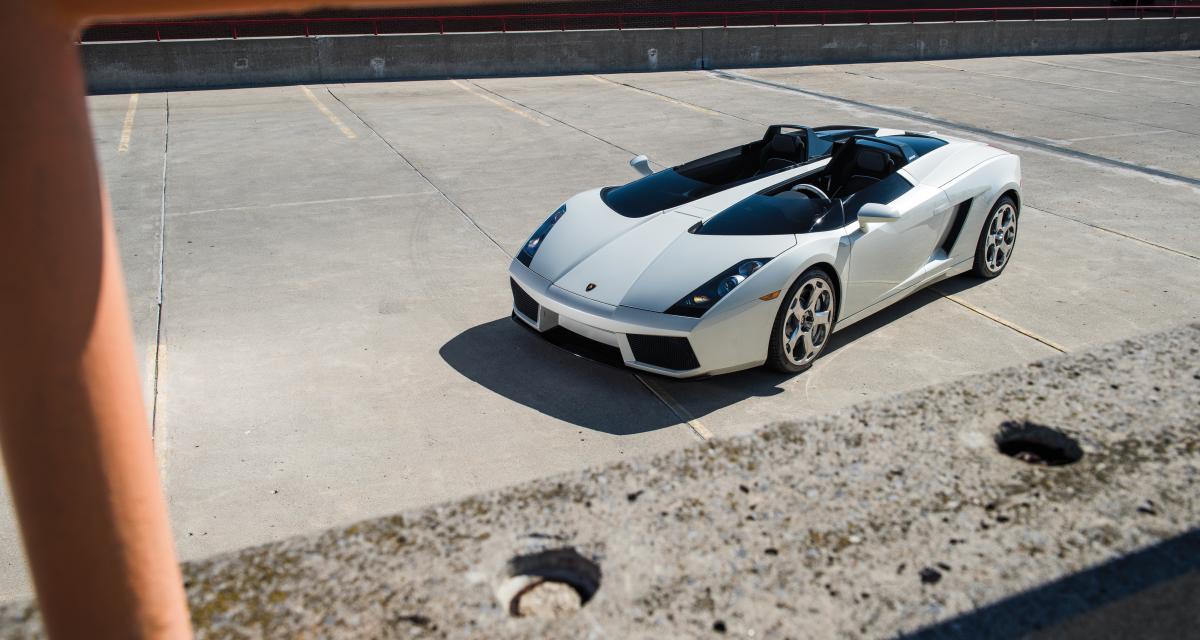 Lamborghini Concept S : spyder unique au monde à vendre, état neuf...