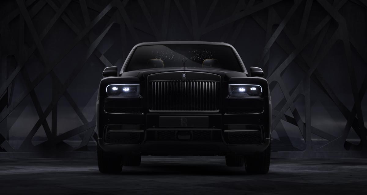 Rolls-Royce Cullinan Black Badge : noir c’est noir