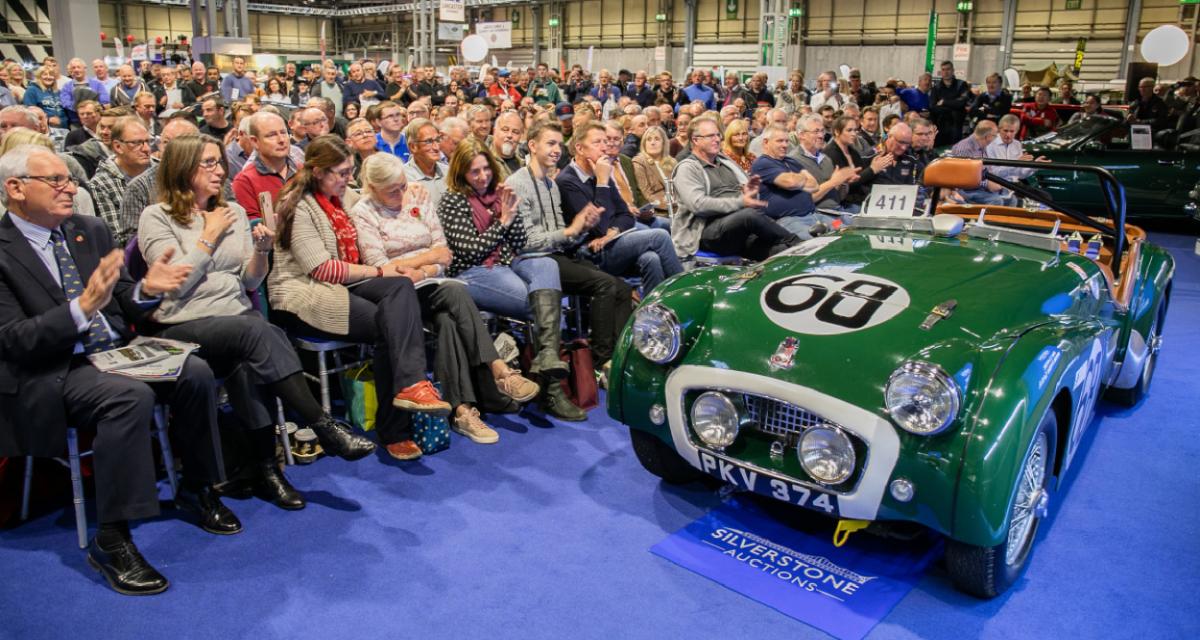 Record du monde pour une Triumph TR2 vendue aux enchères