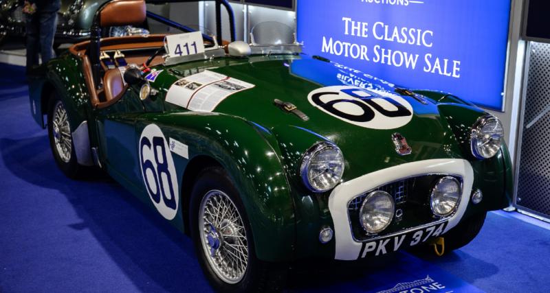 Record du monde pour une Triumph TR2 vendue aux enchères - Le record de vente 