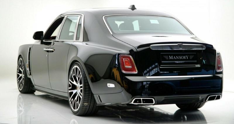 Mansory Phantom VIII : une Rolls-Royce (presque) discrète à vendre - Full black