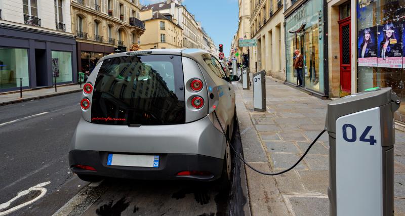 Recharger sa voiture électrique chez Auchan : la borne payante en trois points - Photo d'illustration