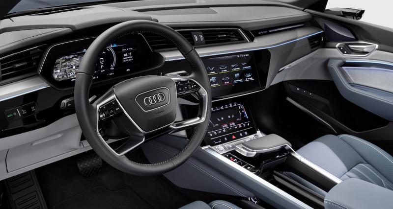 Audi e-tron Sportback : le SUV coupé électrique en 4 points - Autonomies