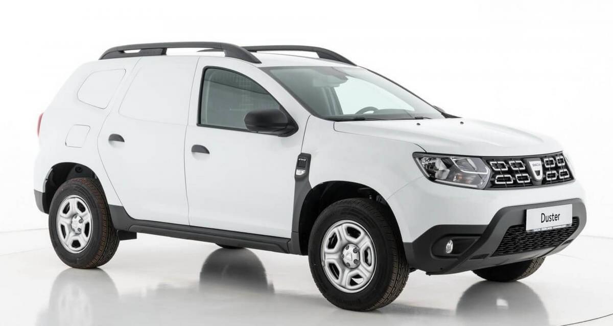  Dacia  Duster  le SUV se transforme en utilitaire 