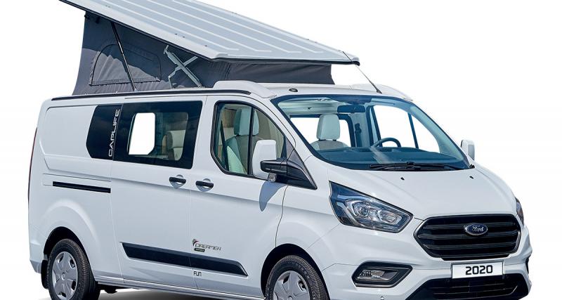  - Camping-car Dreamer Cap Life : un van à toit relevable à moins de 41 000 euros