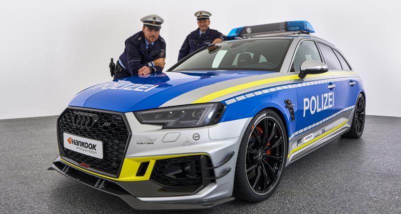 Audi RS4-R Polizei par ABT : la police roule des mécaniques