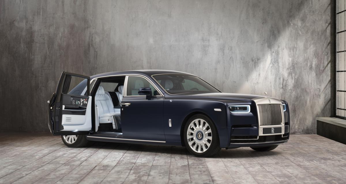 Rolls-Royce “Rose” Phantom : une commande spéciale fleurie