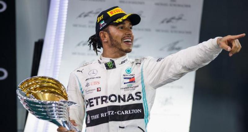  - F1 : Les patrons d'écuries élisent Hamilton comme meilleur pilote de l'année 