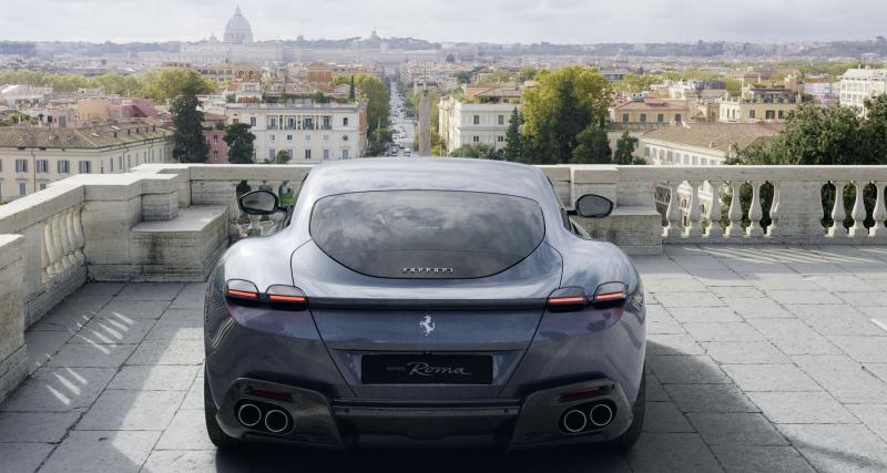 Ferrari Roma : pure et techno - Rivée au sol