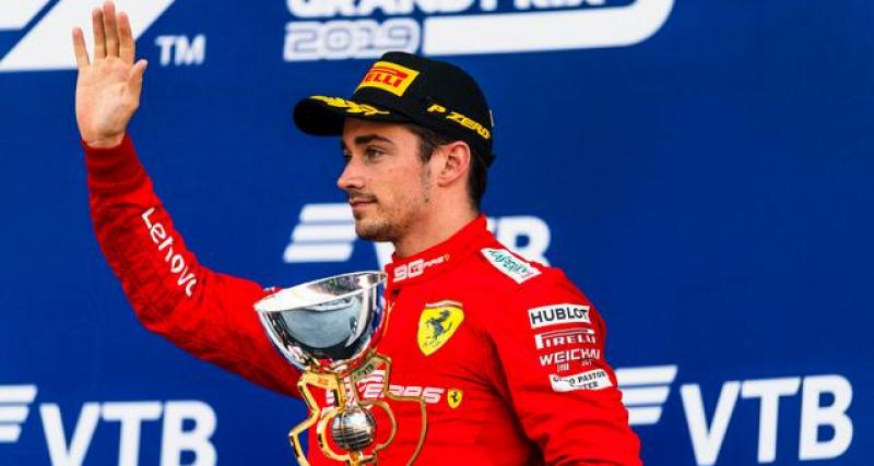  - F1 : Leclerc prolongé par Ferrari jusqu'en 2024 (officiel)