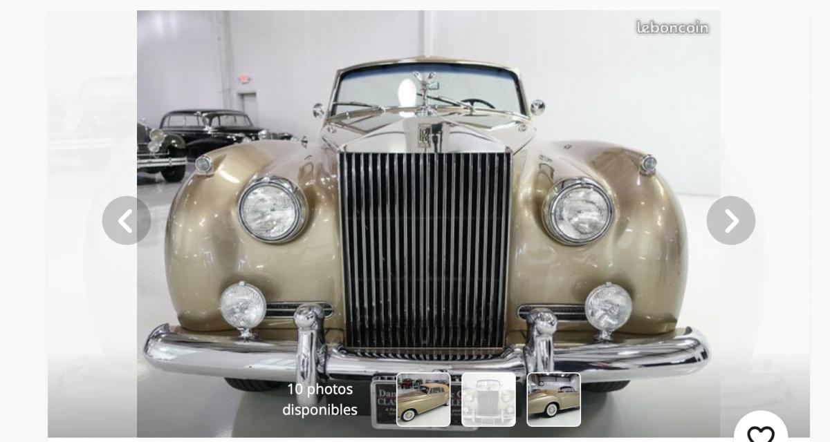 Leboncoin : une Rolls-Royce Silver Cloud I de Golden boy à vendre pour 537.000 €