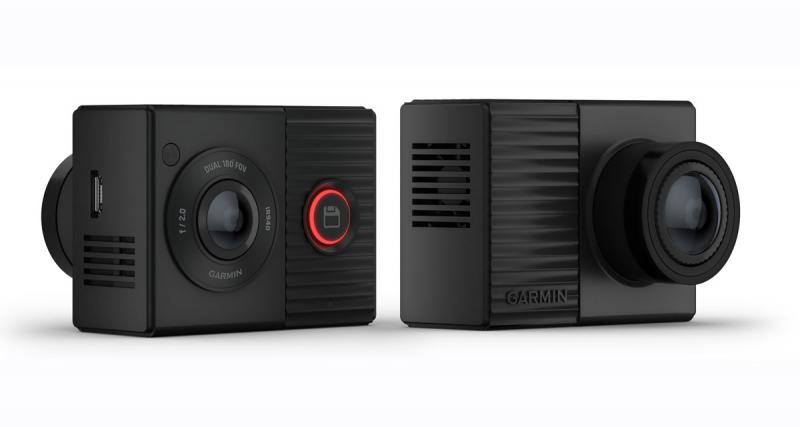  - Garmin commercialise une dash cam à double objectif pour avoir une couverture vidéo complète du véhicule