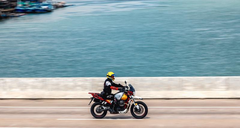 Un motard avec une passagère flashé à 197 km/h - Photo d’illustration