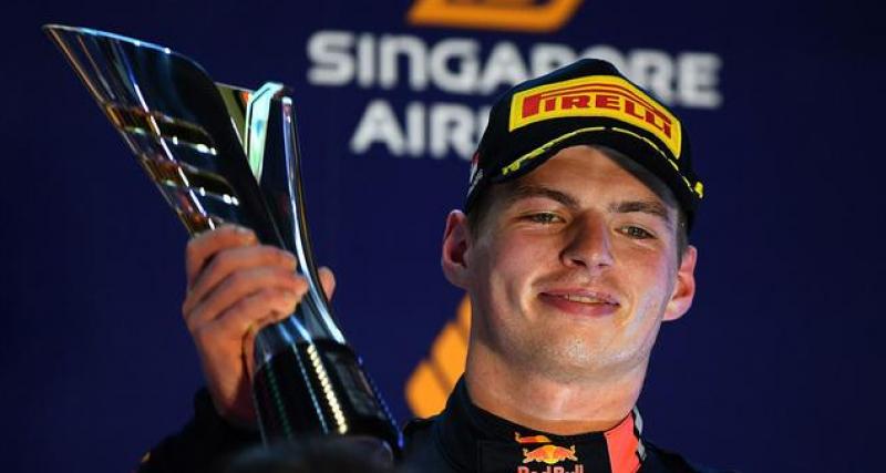 F1 : Verstappen prolonge chez Red Bull jusqu'en 2023 - Max Verstappen