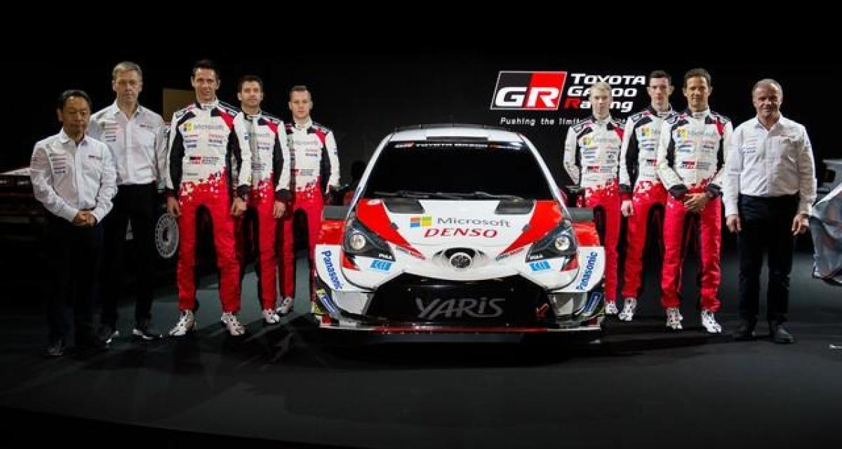 WRC : Toyota dévoile la Yaris version 2020