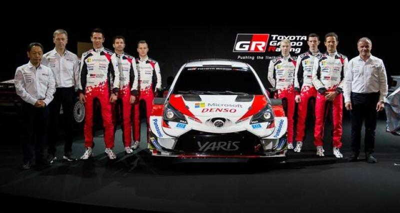  - WRC : Toyota dévoile la Yaris version 2020