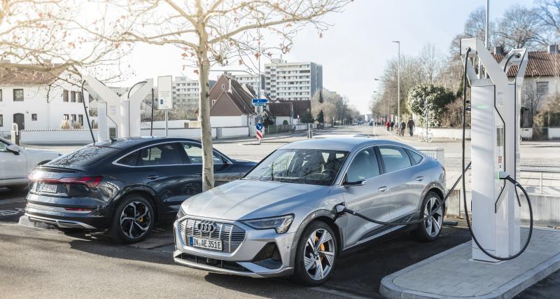 Audi : 100 millions d’euros pour recharger ses véhicules électriques - 4500 bornes de plus d’ici 2022
