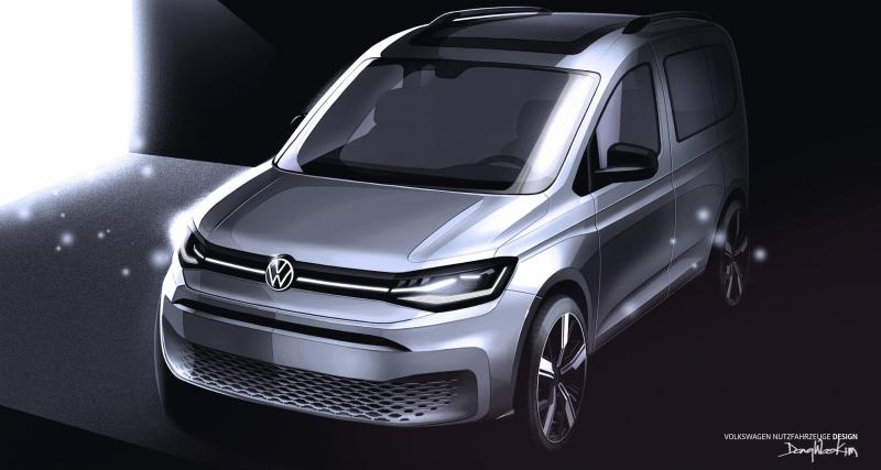 Salon de Genève 2020 - Volkswagen Caddy : le nouveau petit utilitaire se dévoile