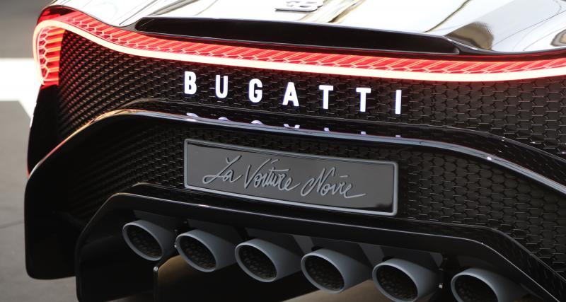 Bugatti La Voiture Noire à Paris : nos photos de l'hypercar à 17 millions d'euros - Le nouveau joyau de Cristiano Ronaldo ?