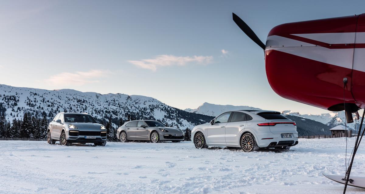 Porsche Winter Experience : les modèles hybrides aux sommets