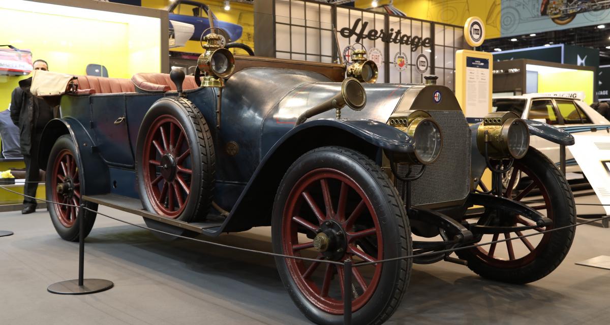 A.L.F.A. 24 HP de 1910 au salon Rétromobile 2020
