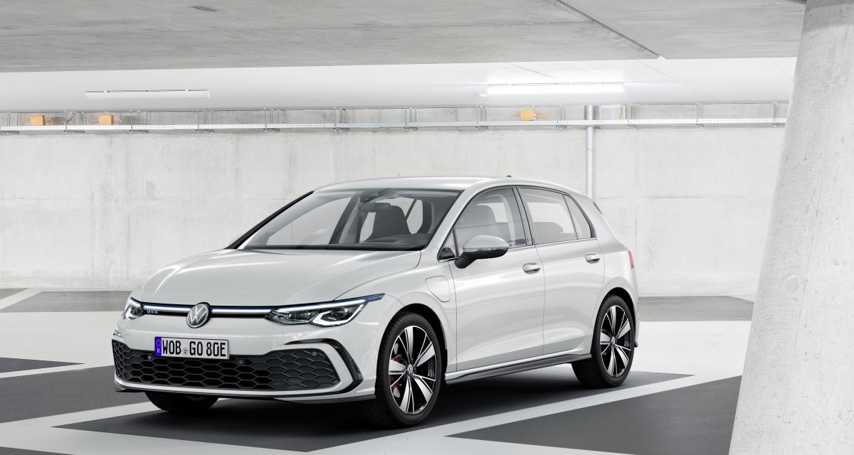 Volkswagen Golf GTE (2020) : la sportive hybride en route pour le Salon de Genève