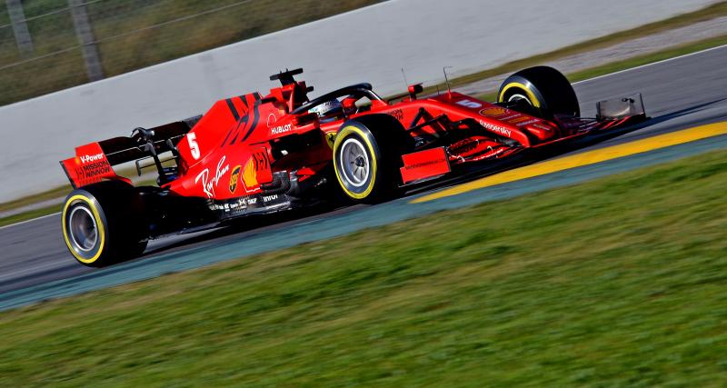  - F1 - tests à Barcelone : Vettel mesure les progrès de la SF1000 