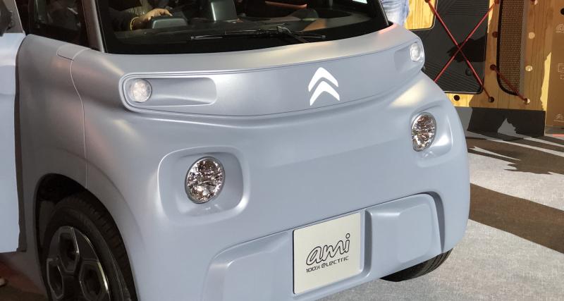 Premier contact : Citroën - AMI 100% ëlectric - Plus sûr qu’un scooter