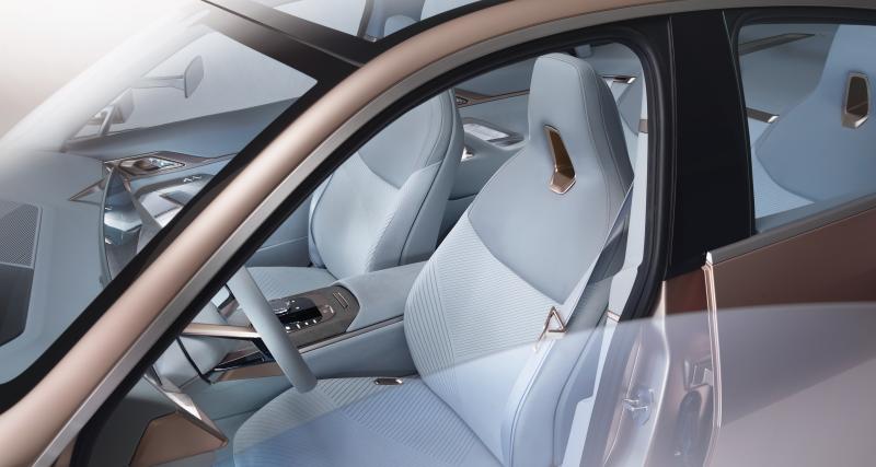 BMW Concept i4 : 600 km d’autonomie pour l’élégant coupé 4 portes électrique - Jusqu’à 600 km d’autonomie