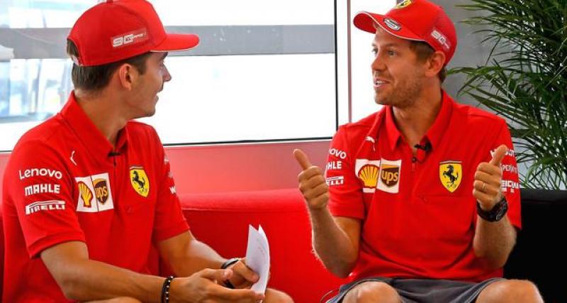 F1 : Leclerc, pas contre une prolongation de Vettel chez Ferrari - La déclaration de Charles Leclerc