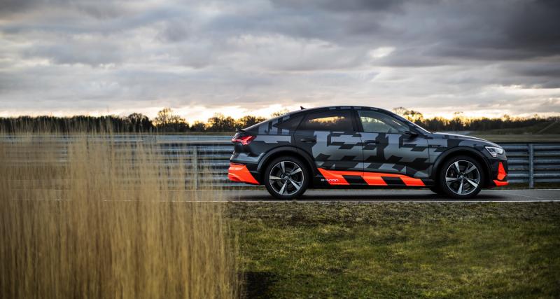 Audi e-tron S : le premier SUV sportif sans bruit chez le constructeur allemand - Quelques signes distinctifs 