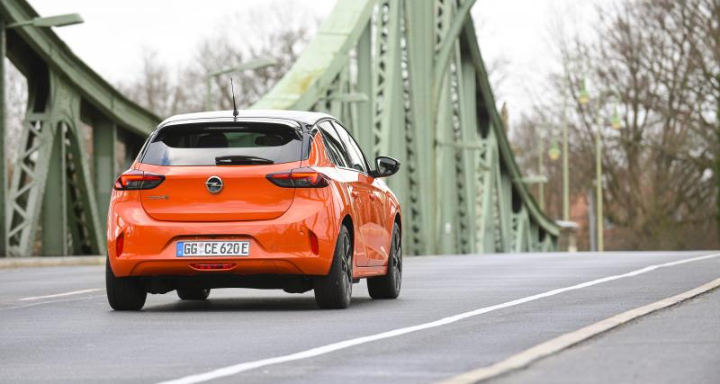 Opel Corsa-e : à partir de 30 650 € en France - Full-équipée