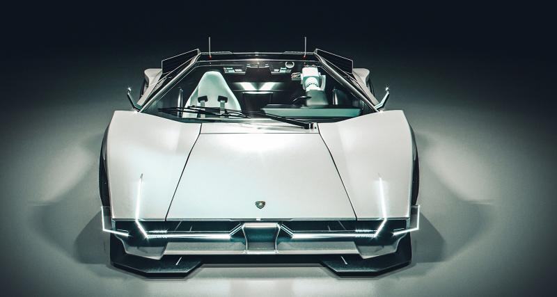 Une Lamborghini Countach du futur, ça donnerait quoi ? - Mariage entre passé et futur