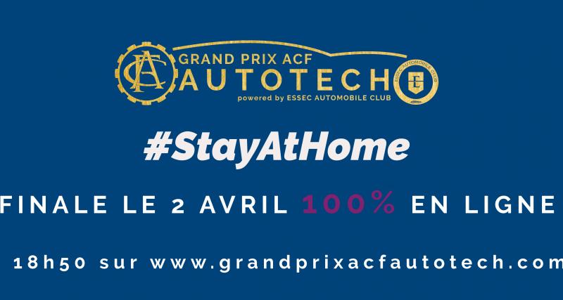  - Grand Prix ACF Autotech 2020 : suivez la remise des prix en direct en vidéo le 2 avril