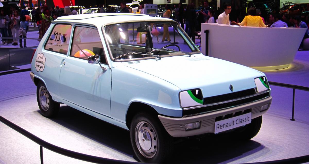 Cette Renault 5 de 1972 exposée au Mondial de l’Automobile de Paris en 2018 roulait à l’électricité et ce n’est pas le modèle tricolore le plus ancien du genre. Les constructeurs français se sont lancés dans l’électrique très tôt.