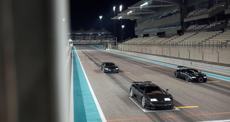 EB 110, Veyron Super Sport et Chiron: la réunion Bugatti qui fait le buzz - Bugatti Veyron Super Sport