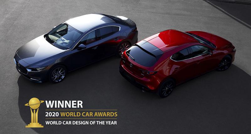  - La Mazda3, lauréate du World Car Design of the Year 2020 !
