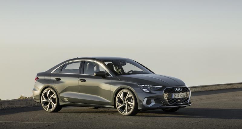 Nouvelle Audi A3 berline (2020) : compacte technophile - Aérodynamisme et suspensions revus
