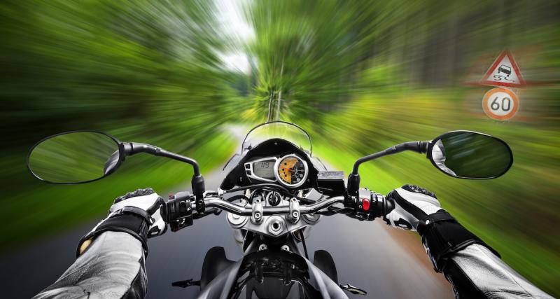 - Un motard flashé 56 km/h au-dessus de la vitesse autorisée