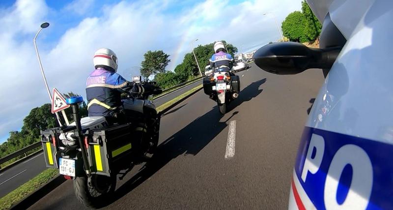  - 50 km/h au-dessus de la vitesse max : permis suspendu, moto confisquée