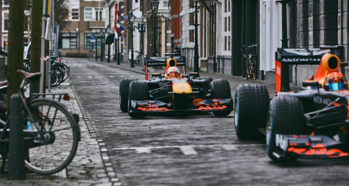 F1 - Red Bull : balade en monoplace pour Verstappen et Albon à Zandvoort